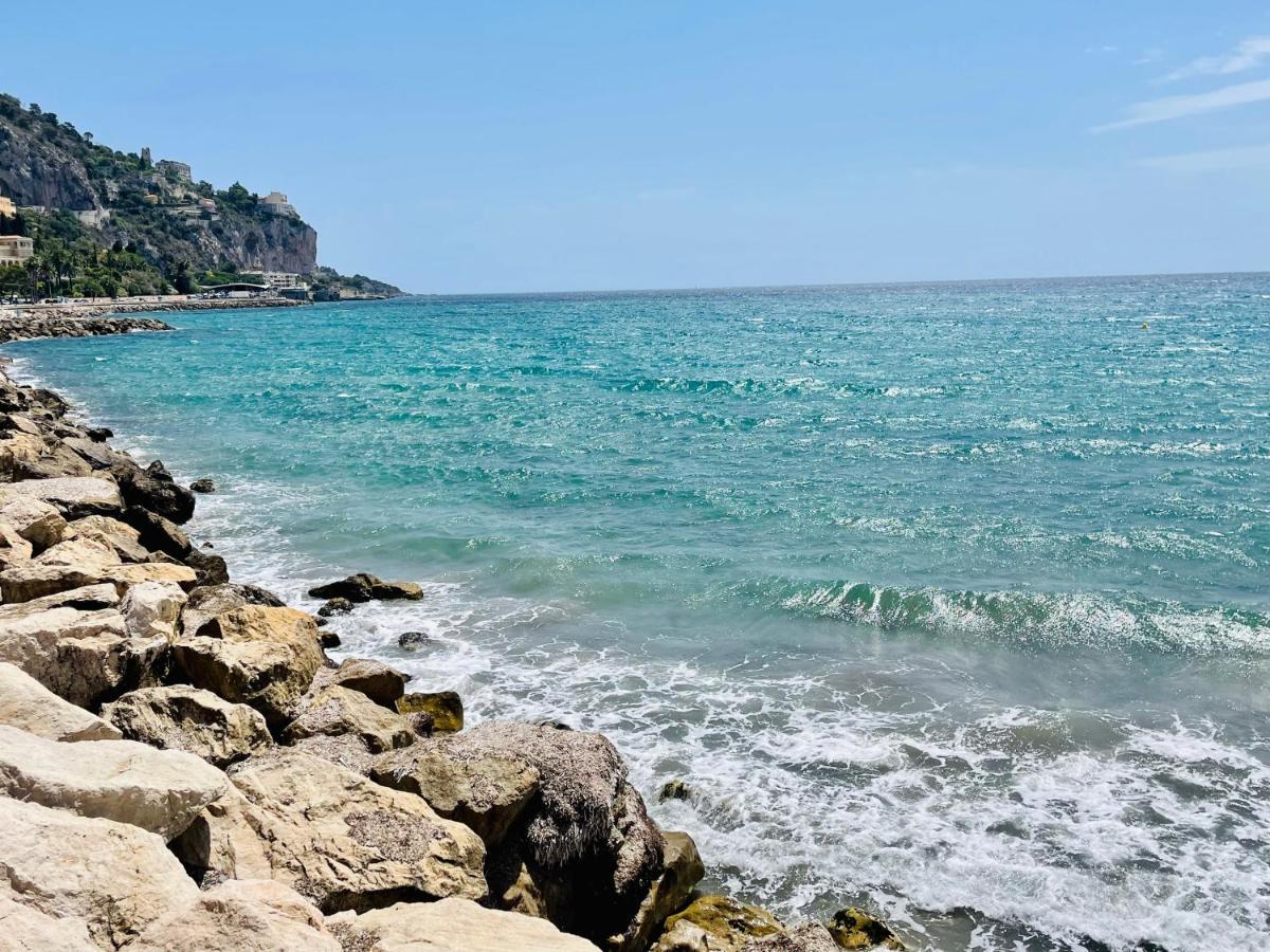 Superbe Appartement En Bord De Mer, Pres Du Centre Et Des Plages Menton Exterior photo