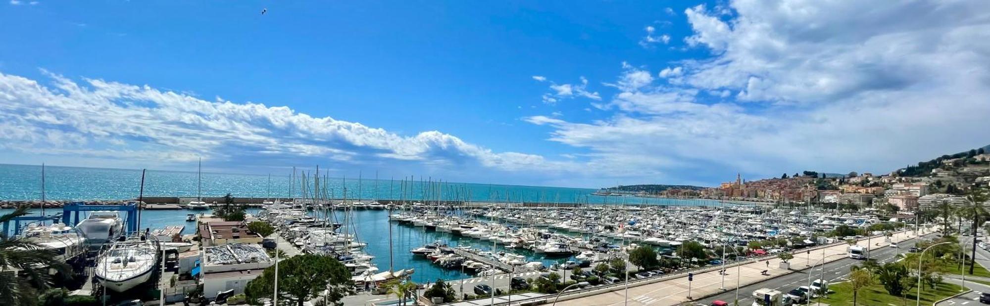 Superbe Appartement En Bord De Mer, Pres Du Centre Et Des Plages Menton Exterior photo